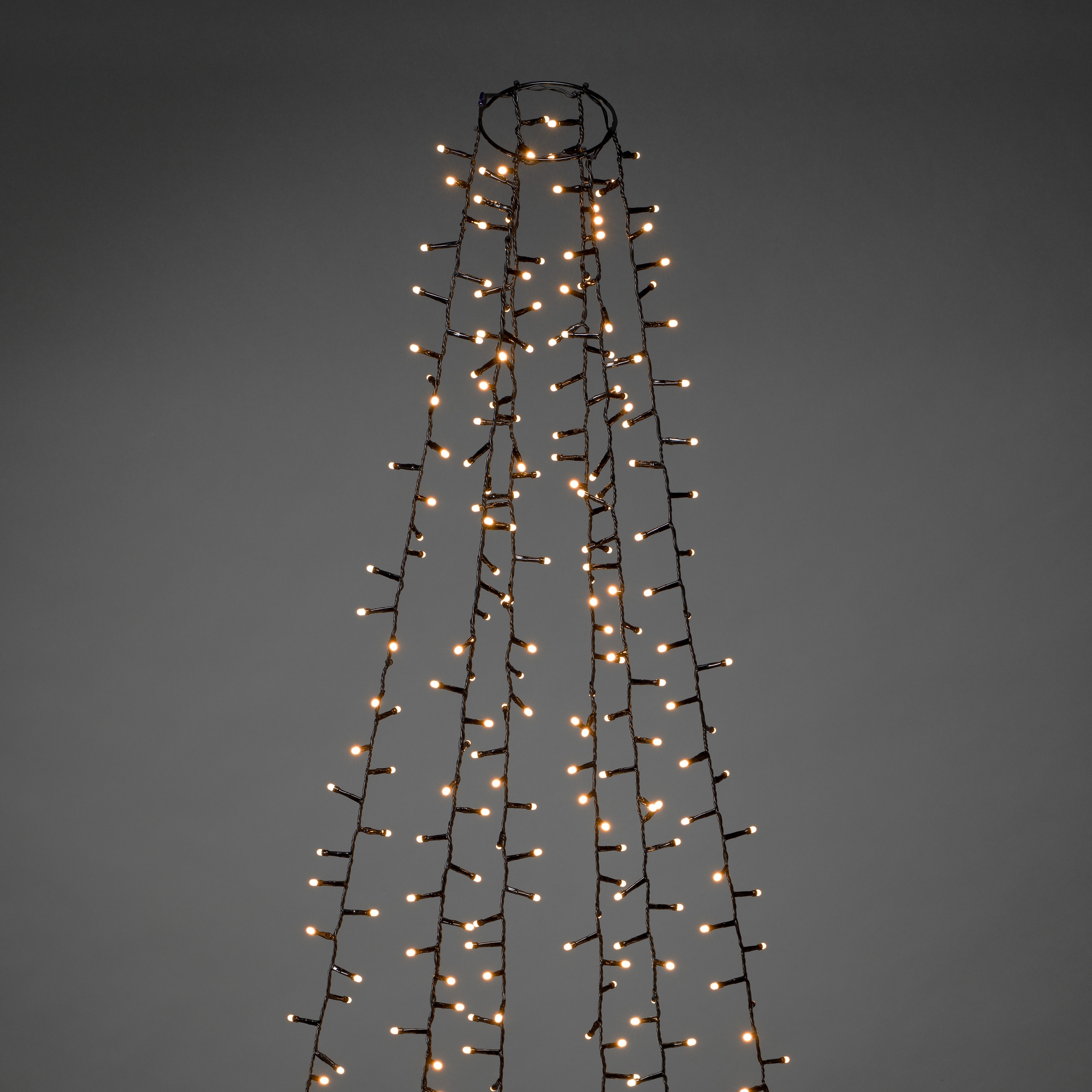 Julgransslinga Gnosjö Konstsmide Cluster Frost 110/180x6 30V