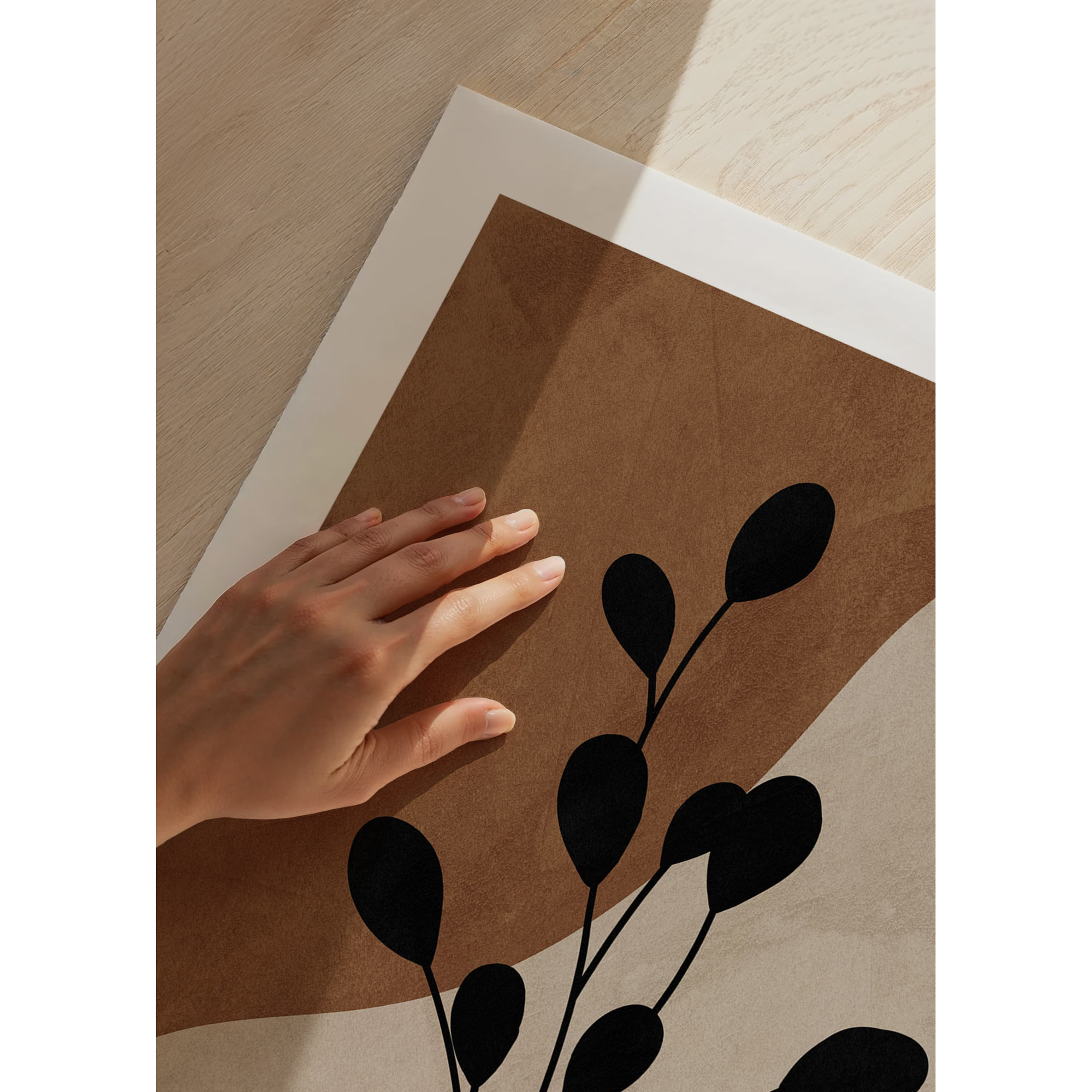 Poster Gallerix Abstract Botanical Painting