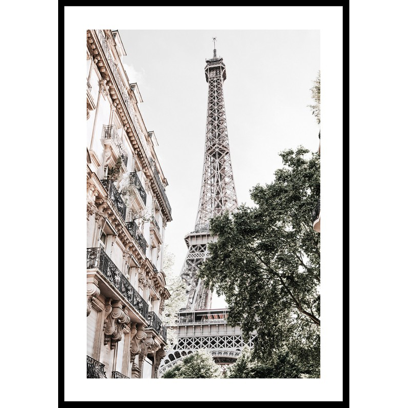Poster Gallerix Eiffel Tower Low Angle