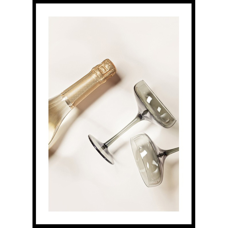 Poster Gallerix Champagne Vinatge