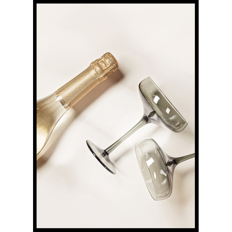 Poster Gallerix Champagne Vinatge