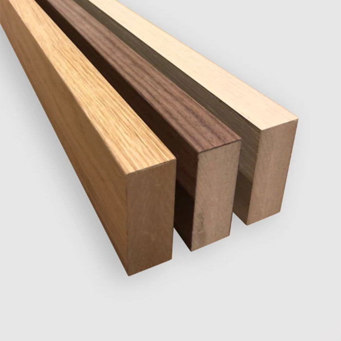 Avslutningslist Wood on wall Akustikpanel Ek Vitlackad 2400x67mm