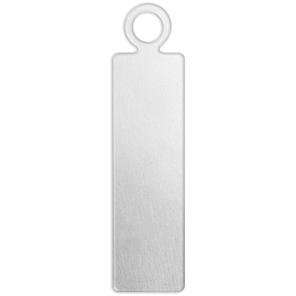 Tag Creativ Company Aluminium Rektangel Stl 20X5 mm Hålstl 1,9 mm Tjocklek 1,3 mm 20 St/1 Förp