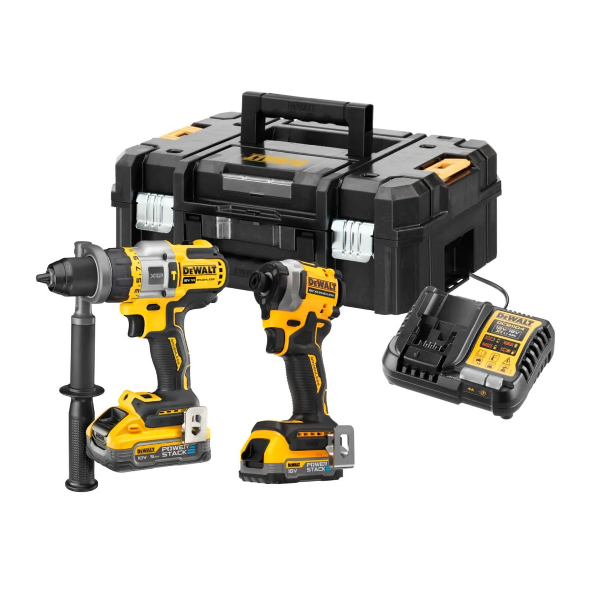 Kombikit DeWalt DCK2052H1E1T 18V 1x5 Ah Tstak 1x1 7 Ah