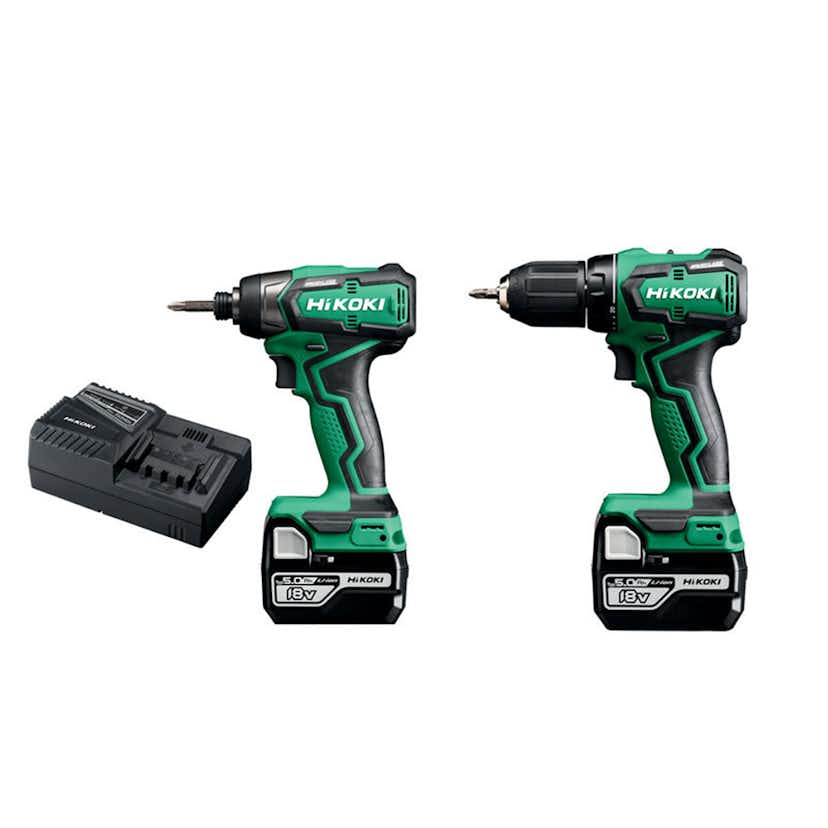 Verktygspaket Hikoki Power Tools COMBO KIT KC18DD 5AH HSC