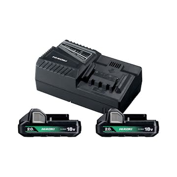 Batteripaket Hikoki Power Tools 18V2Xbsl1820M/Uc18Yfsl