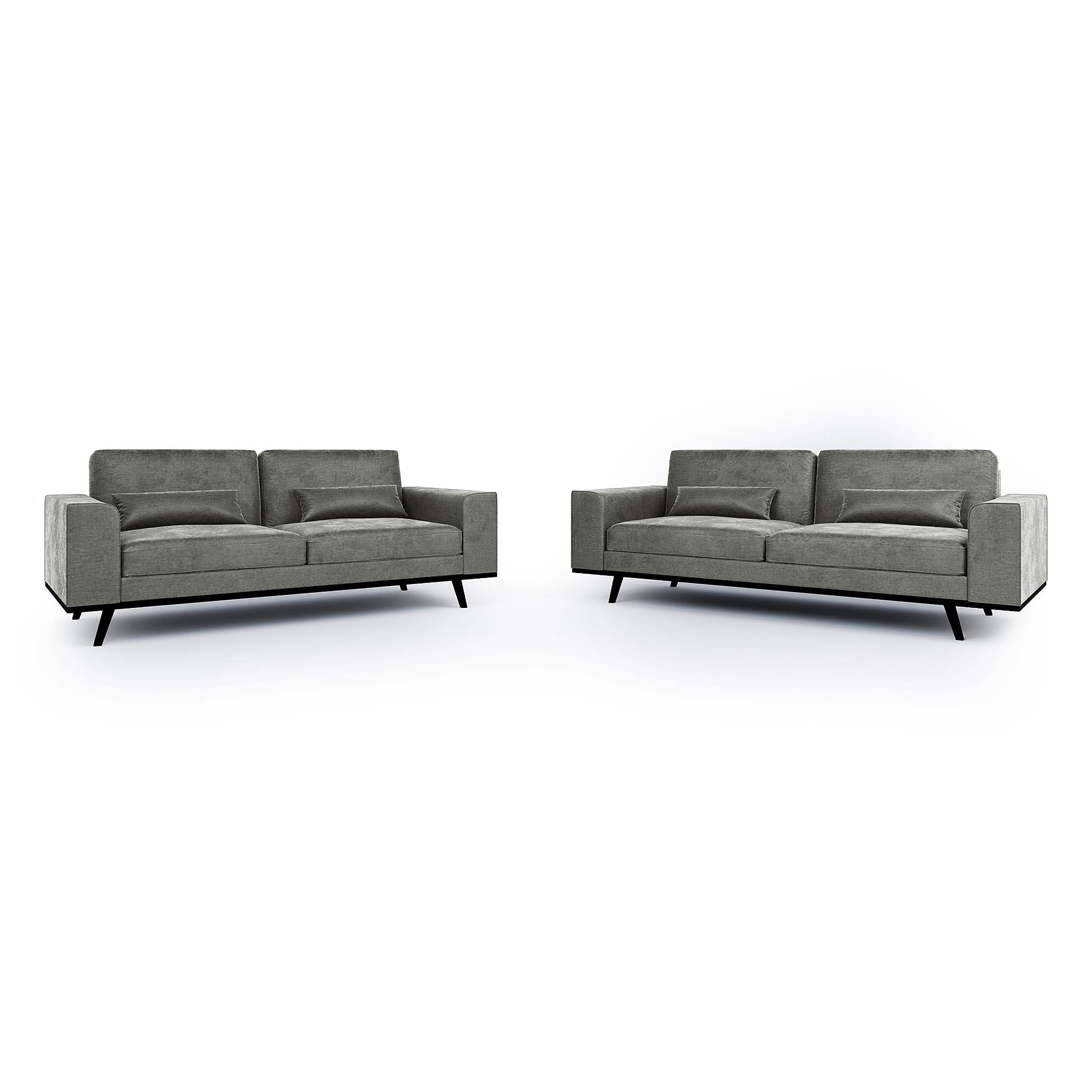 Soffgrupp Scandinavian Choice Copenhagen 2-sits + 3-sitssoffa Sammet