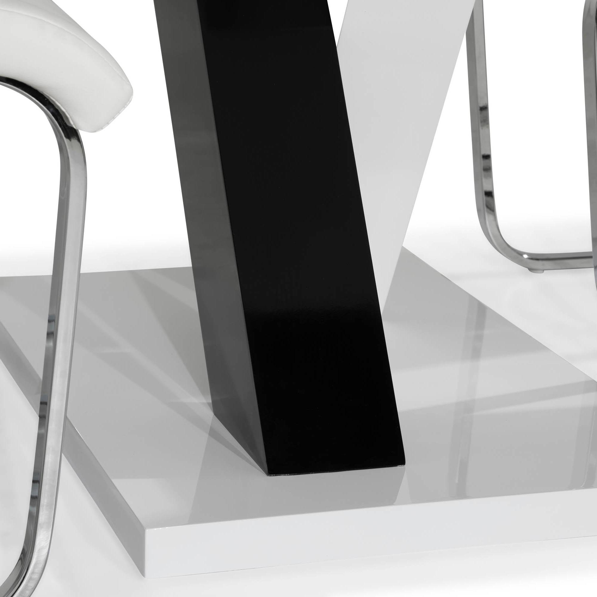 Matgrupp Scandinavian Choice Cesi Rektangulärt Matbord 140 cm med 4 Cibus Matstol