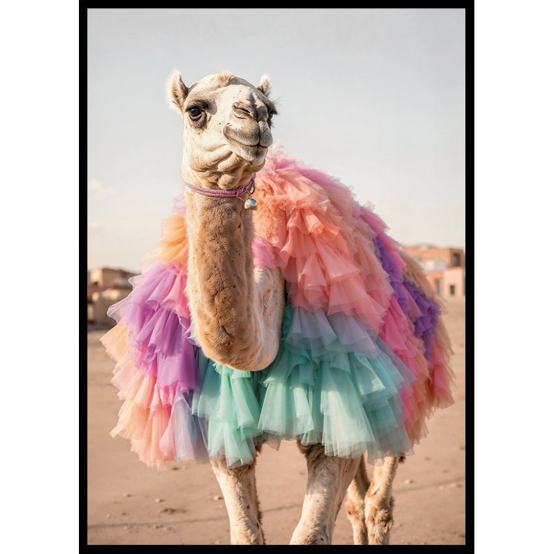 Poster Gallerix Camel In Colors