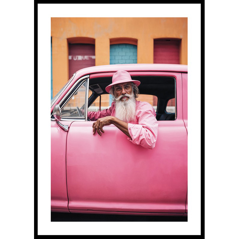 Poster Gallerix Cuba Car