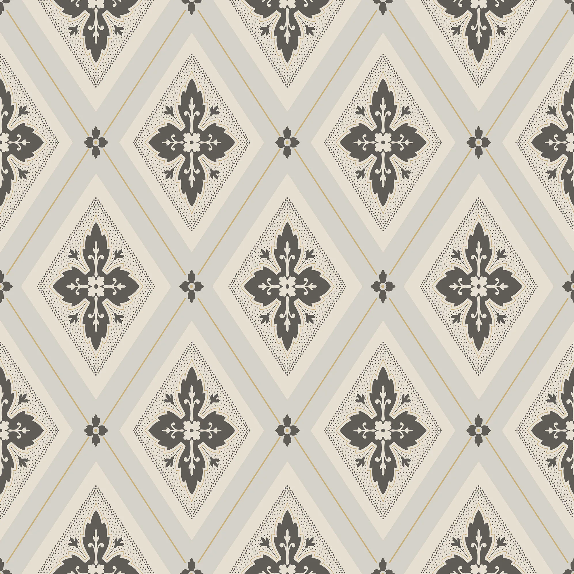 Tapet Duro Gammalsvenska Astrid Beige 692-03