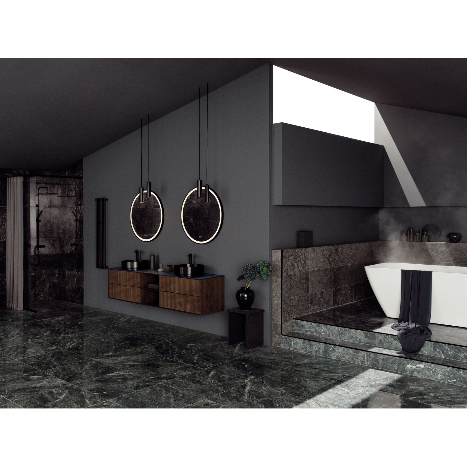 Gardin Svedbergs Langfoss till Duschvägg