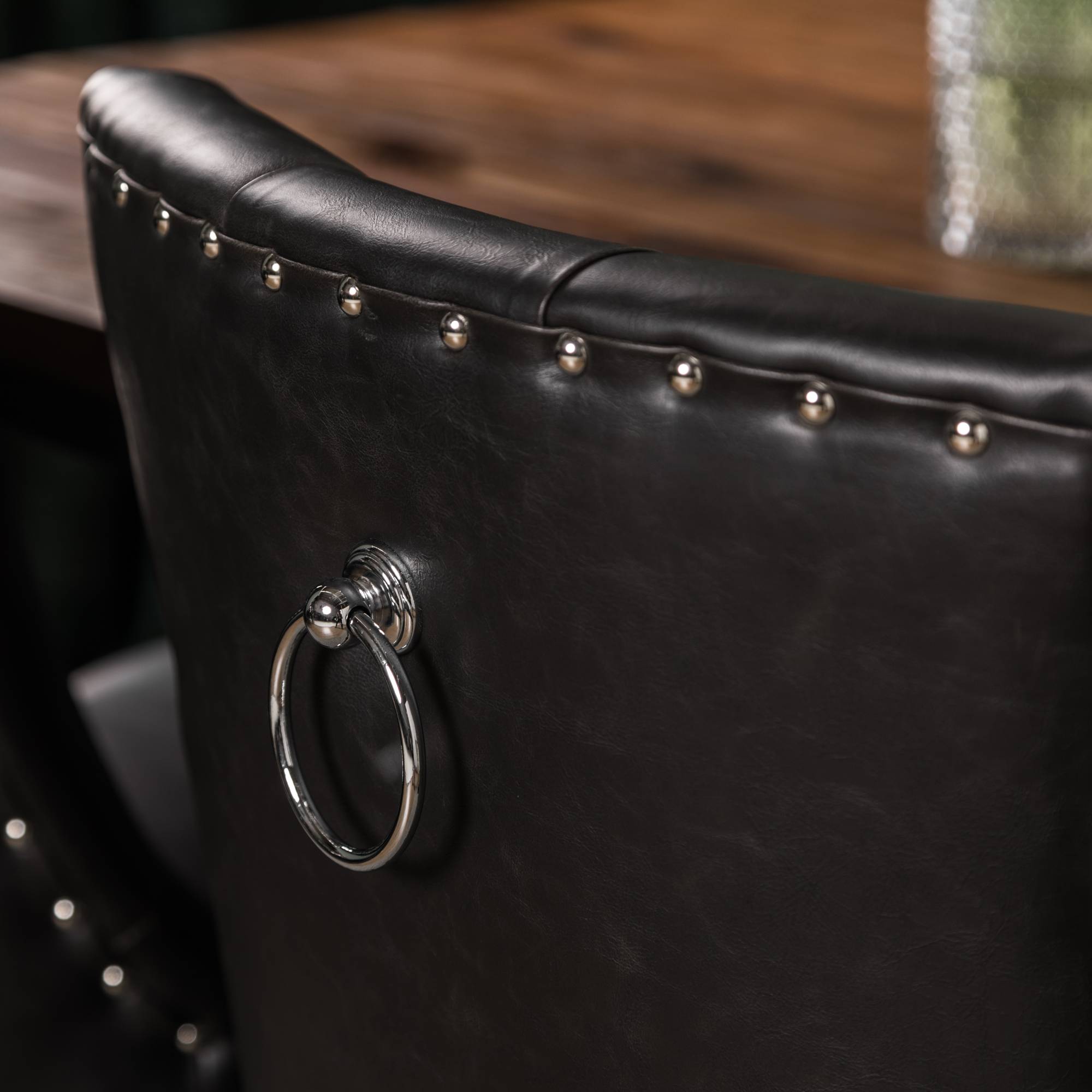 Matgrupp Bloomington Wilmer Rektangulärt Matbord 140 cm med 4 Tone Matstol