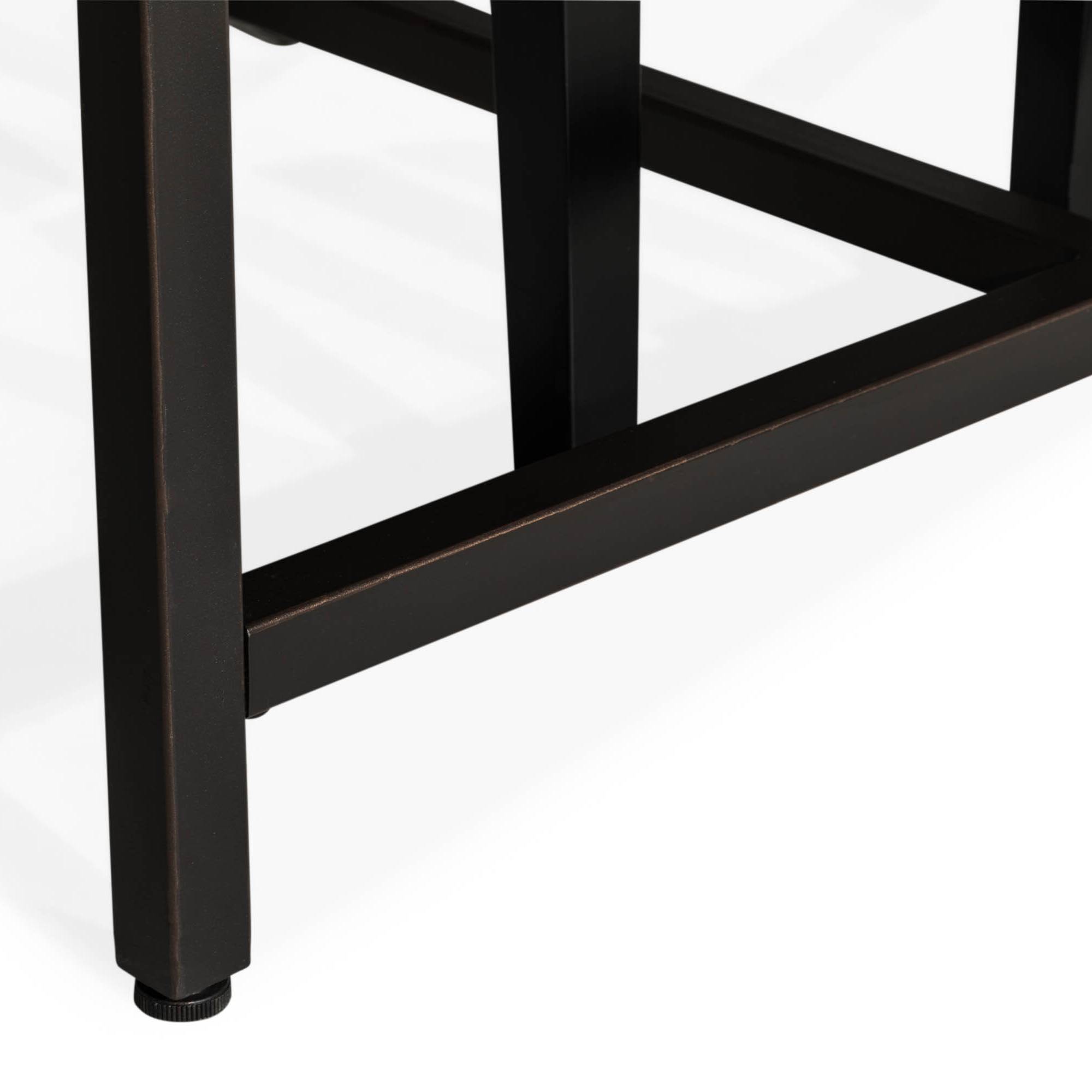 Matgrupp Bloomington Wilmer Rektangulärt Matbord 140 cm med 4 Tone Matstol