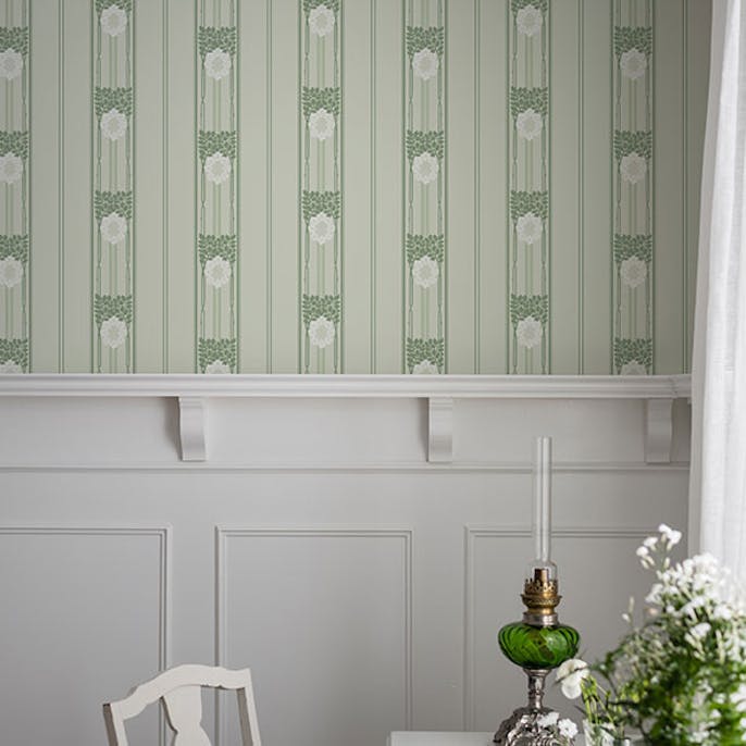 Tapet Duro Gammalsvenska Ramsjo Gron 697 03 697 03