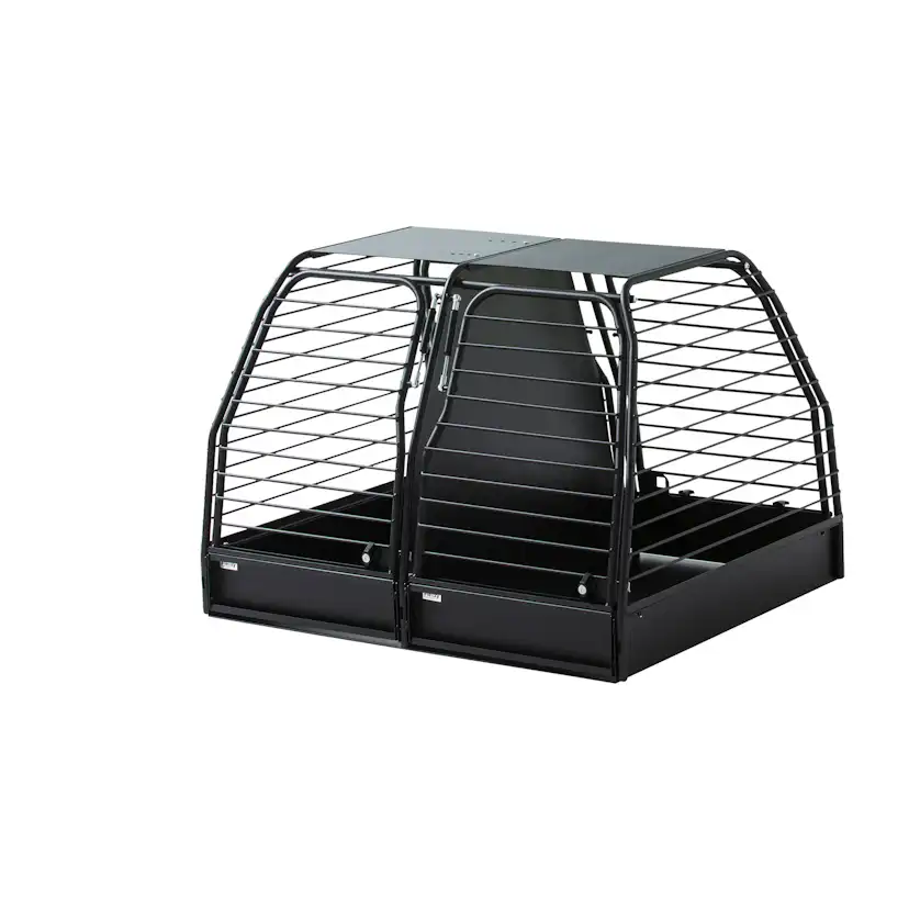 Hundbur Flexxy Dubbel Medium