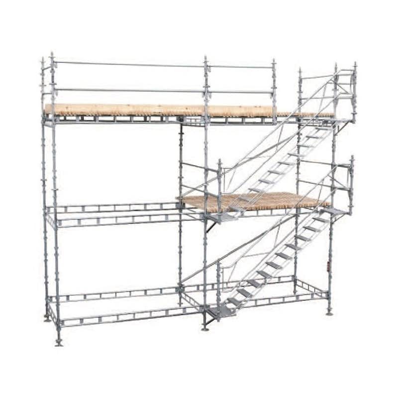 Trapptorn Unihak Stål Komplett Höjd: 2 meter