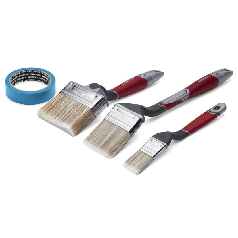 Fasadpenselset Anza Elite Med Tejp