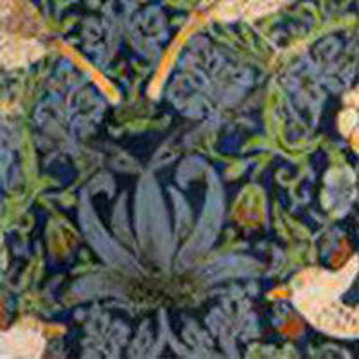 Bordsslampa PR Home Tove Lampfot i Metall med Vilja Lampskärm i William Morris Mönster