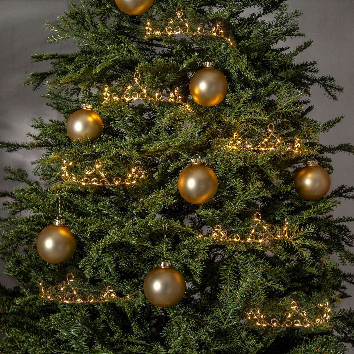 Inomhusdekoration Star Trading Diadem med LED Bordsdekoration