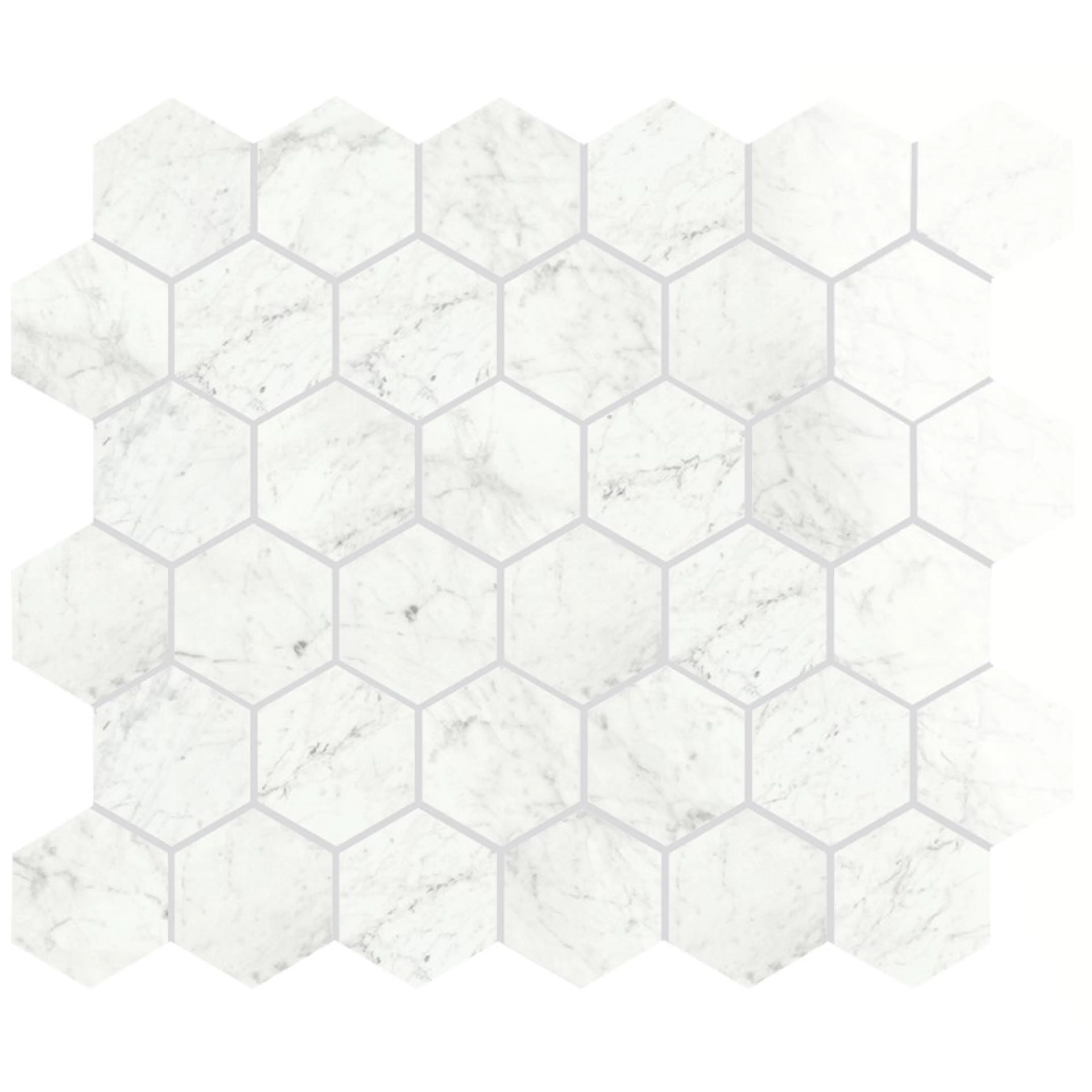 Klinker Konradssons Marmi Cararra Levigato Hexagon
