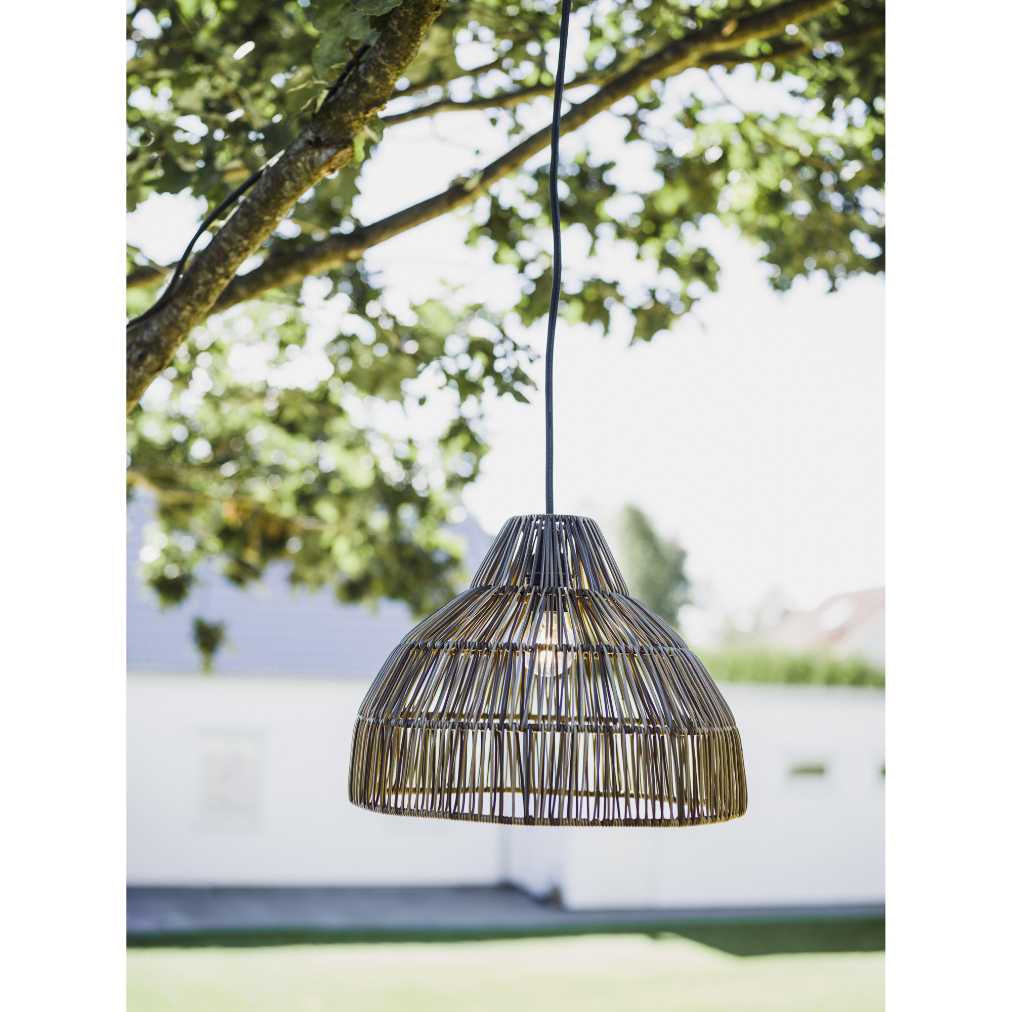 Lampskärm PR Home Bao Grå 40 cm