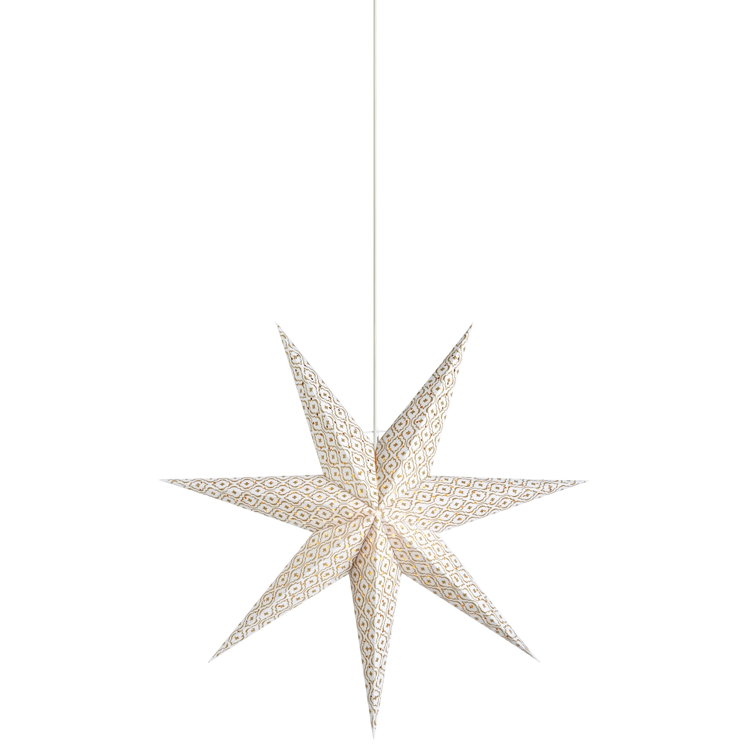 Adventsstjärna Markslöjd Baroque Pendant Star 45 cm