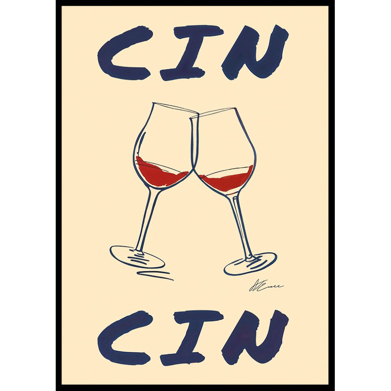 Poster Gallerix Cin Cin