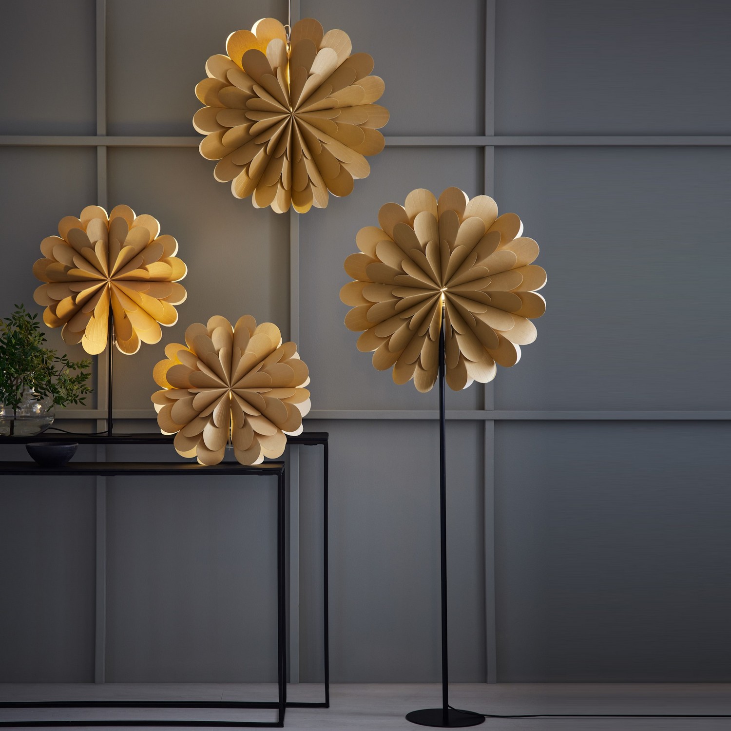 Adventsstjärna Markslöjd Maravilla 45 på fot