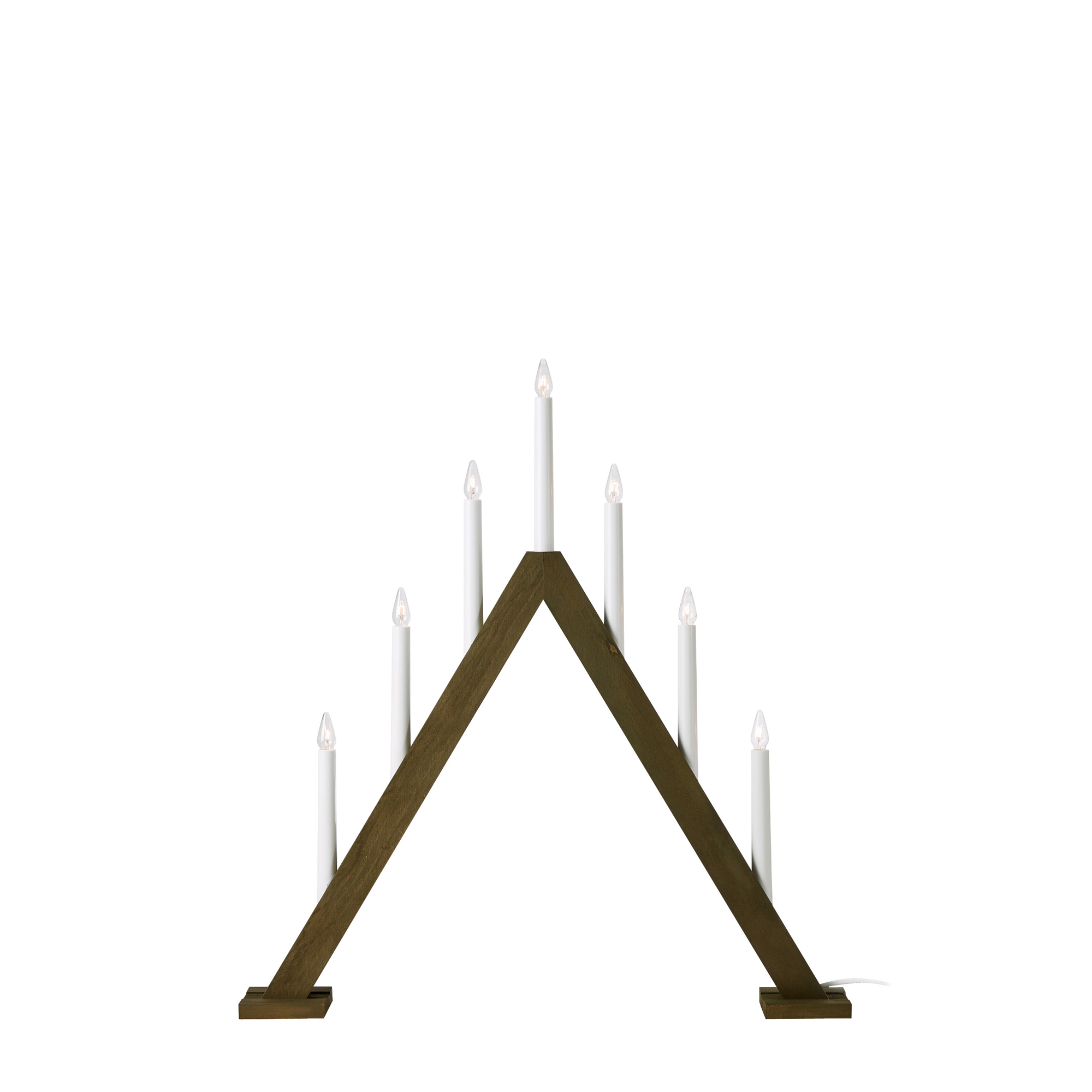 Adventsljusstake Markslöjd Ariele Träljusstake 7 Ljus