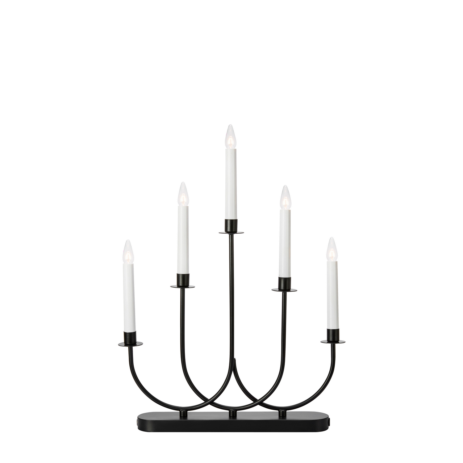 Adventsljusstake Markslöjd Soro Ljusstake i Metall med 5 Ljus