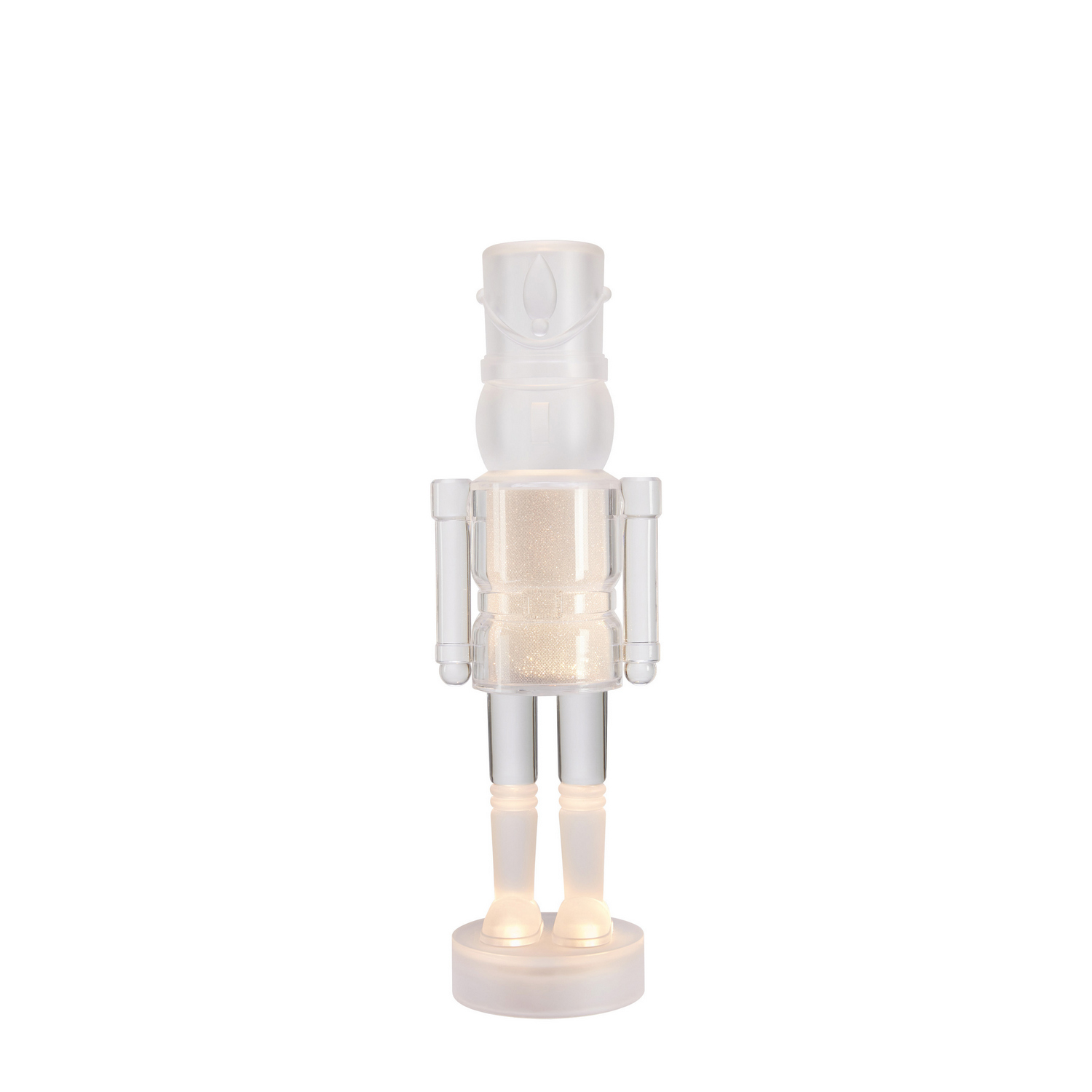 Bordsdekoration Markslöjd Douglas Transparent Nötknäppare med LED-belysning