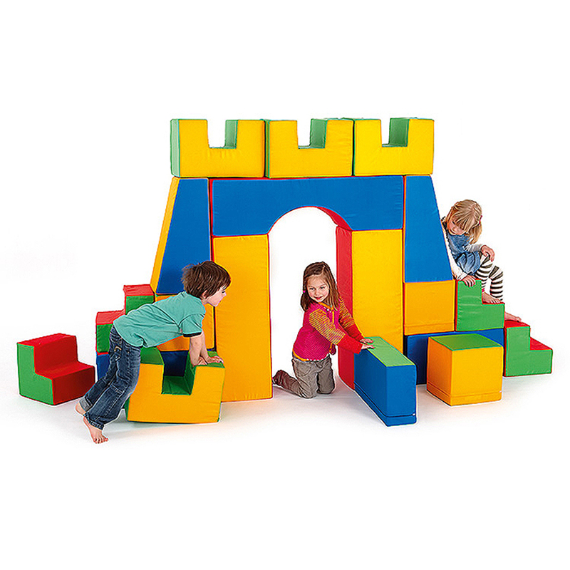 Byggkloss ABA Skol XL 6 19 delar