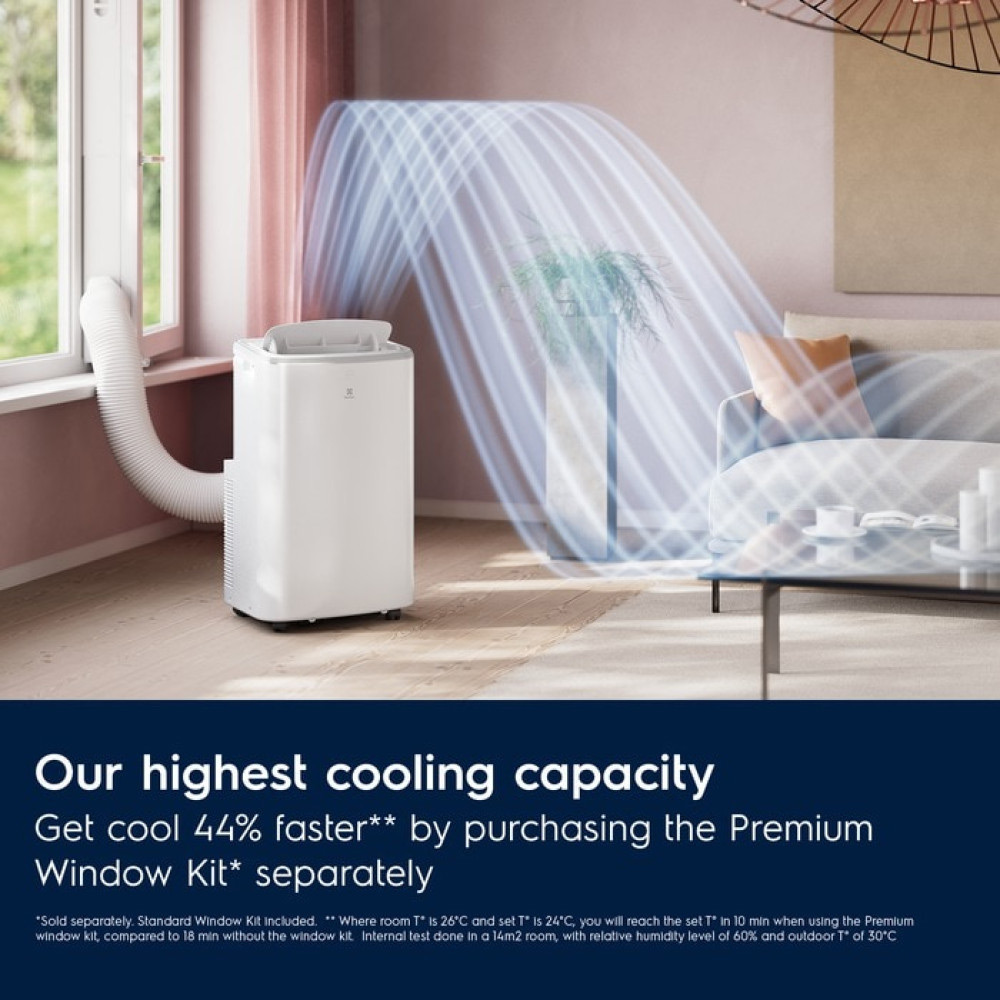 Luftkylare Electrolux EXP40U339CW Portabel