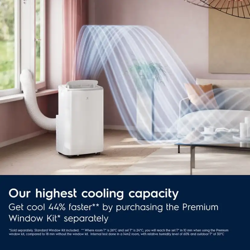 Luftkylare Electrolux EXP40U339CW Portabel