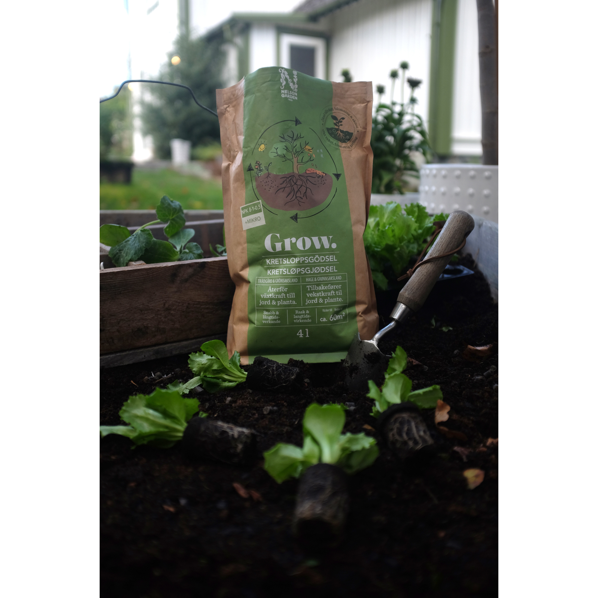 Gödsel Nelson Garden Grow Kretsloppsgödsel 4 L