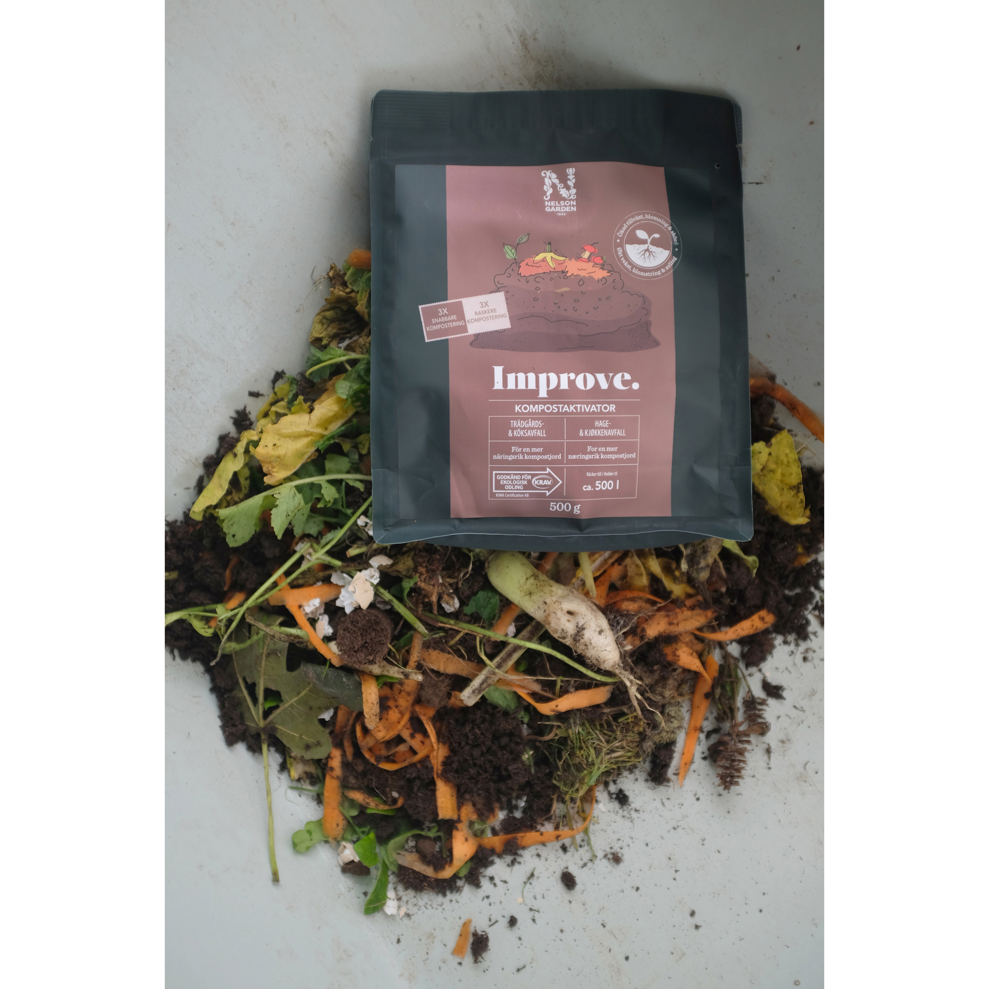 Frö Nelson Garden Lök Pip Long White Ishikura Såband