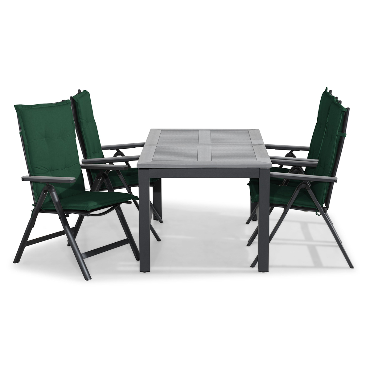 Trädgårdsgrupp Comfort Garden Monaco Matgrupp Utomhus 152-210x90+4 Monaco Light Positionsstol Dyna