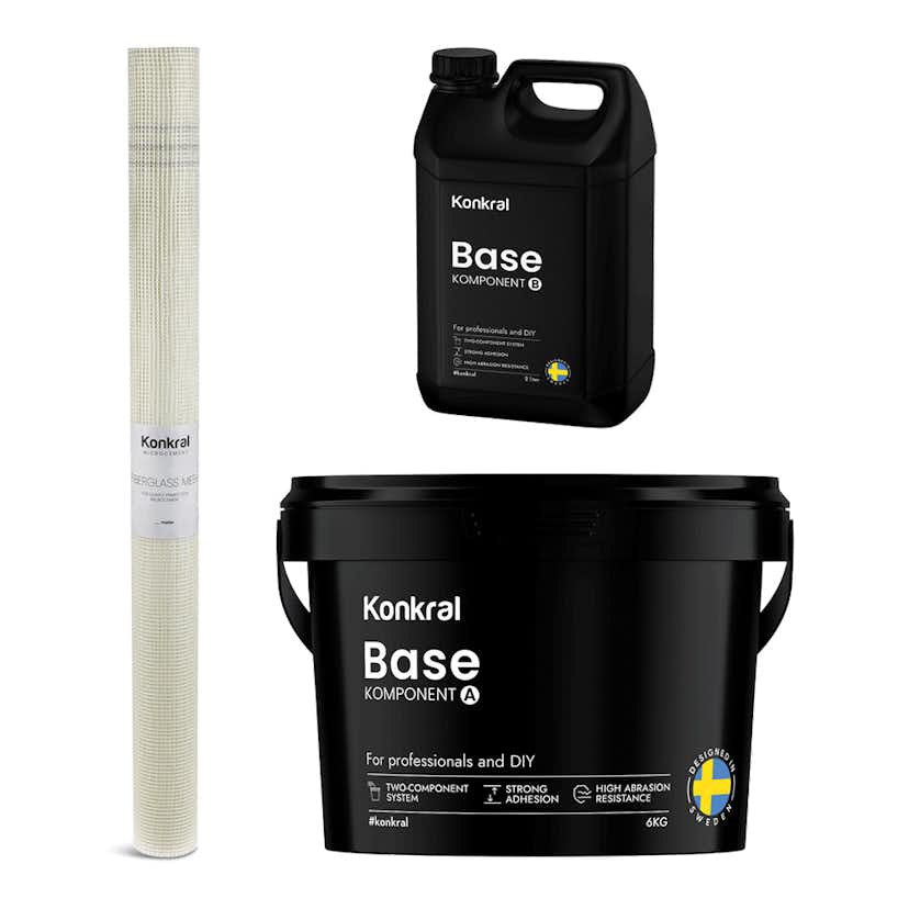 Förberedelsepaket Konkral För Microcement 4 kvm