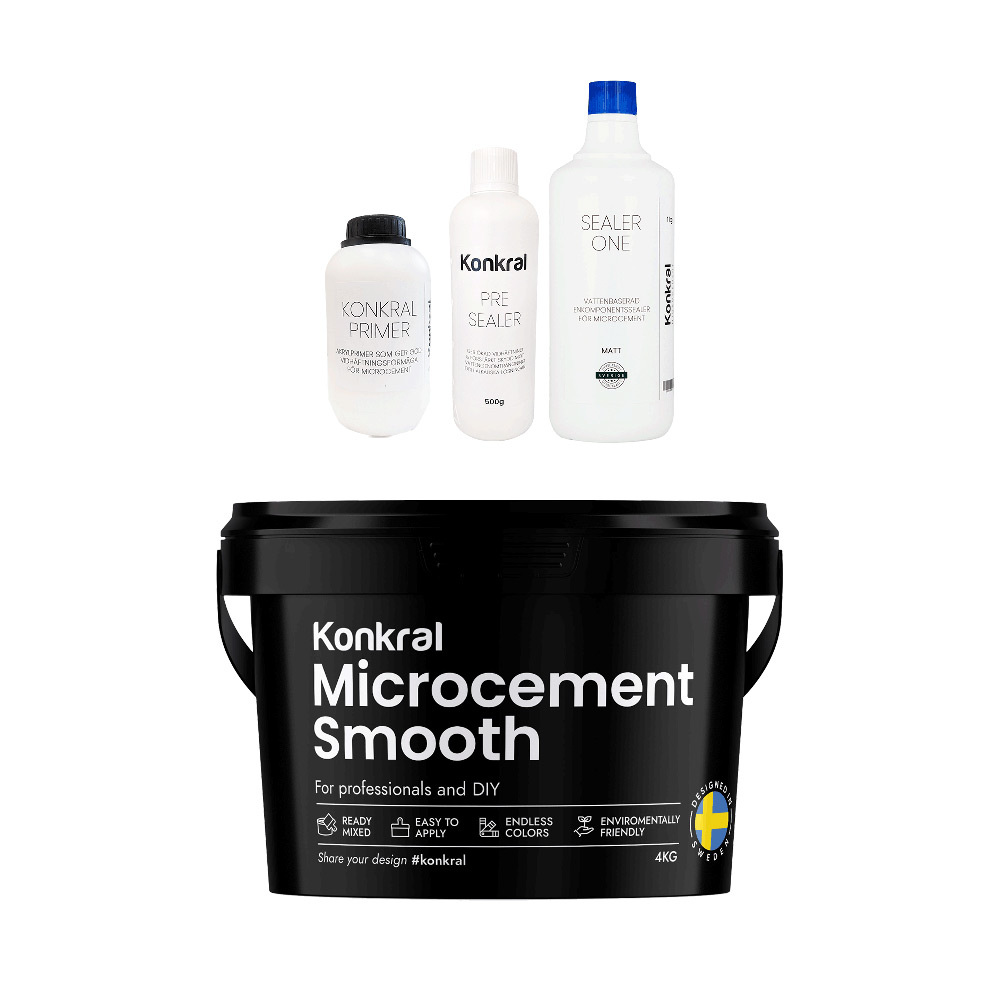 Microcement Konkral Komplett Paket