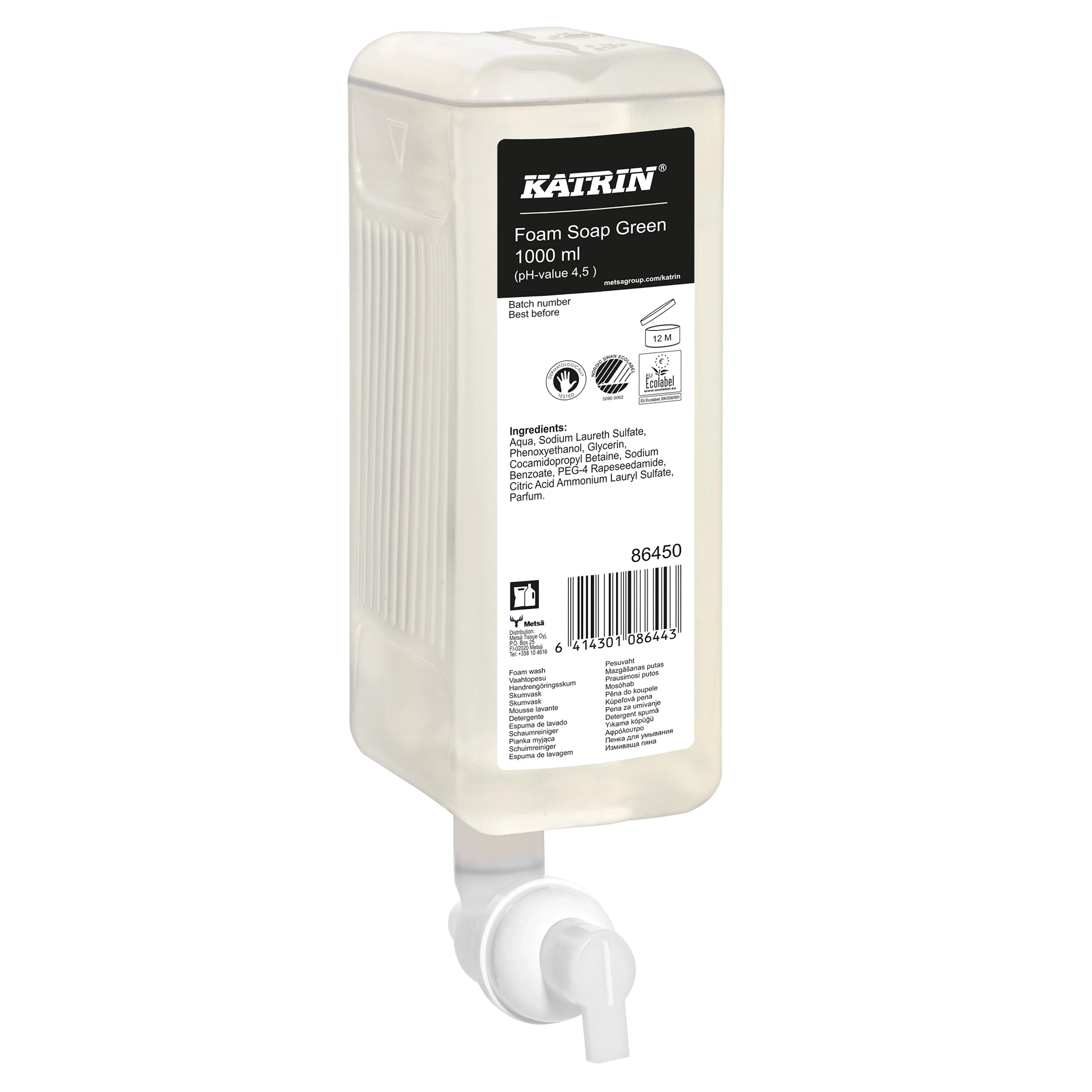 Skumtvål Katrin Green 1000 ml