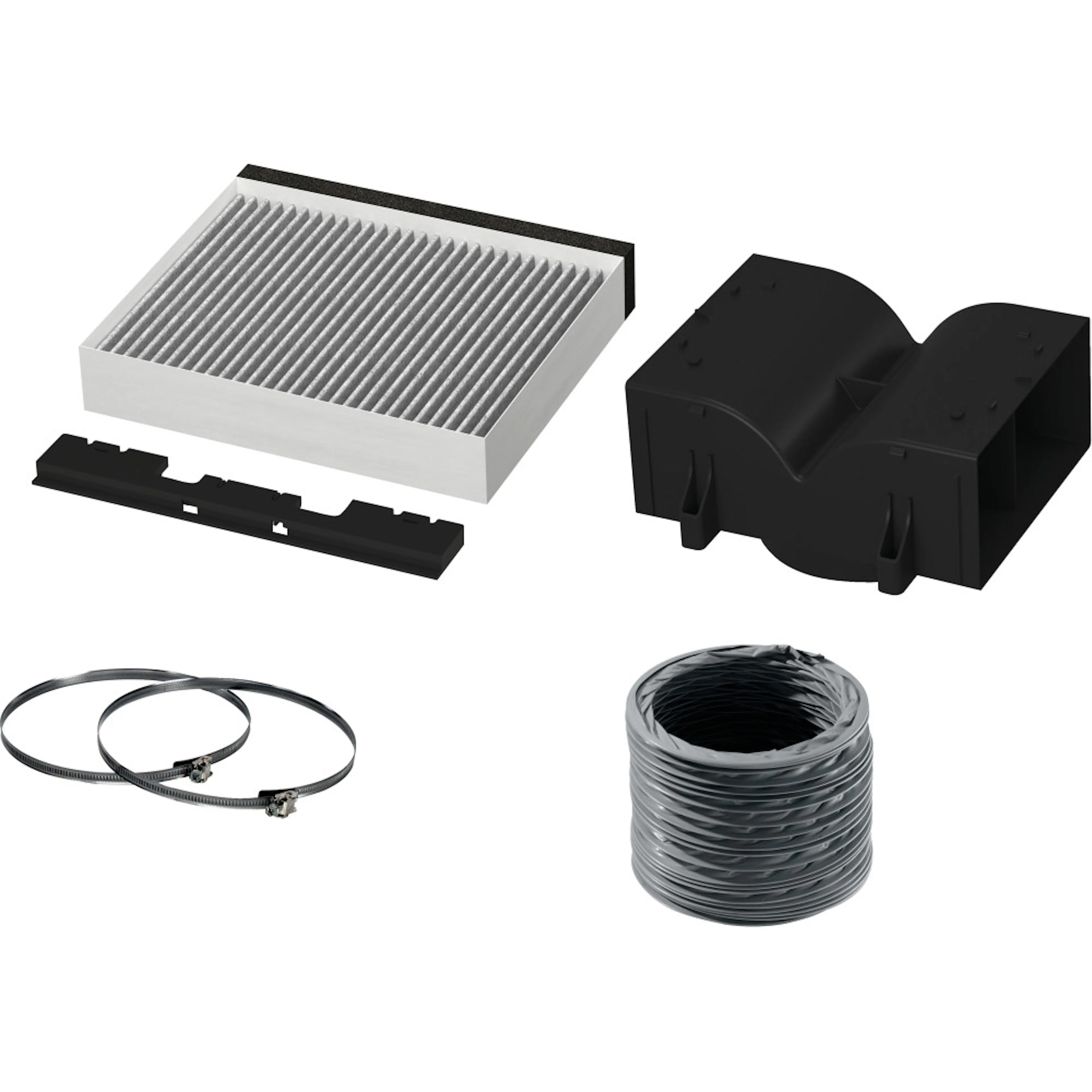 Kolfilter Bosch DWZ1CB1I4 Clean Air Standard Recirkulationset
