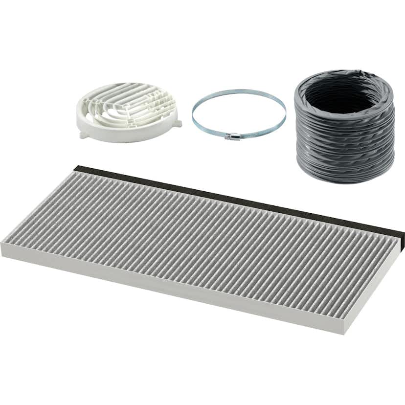 Kolfilter Bosch DWZ2IT1I4 Clean Air Standard Recirkulationset