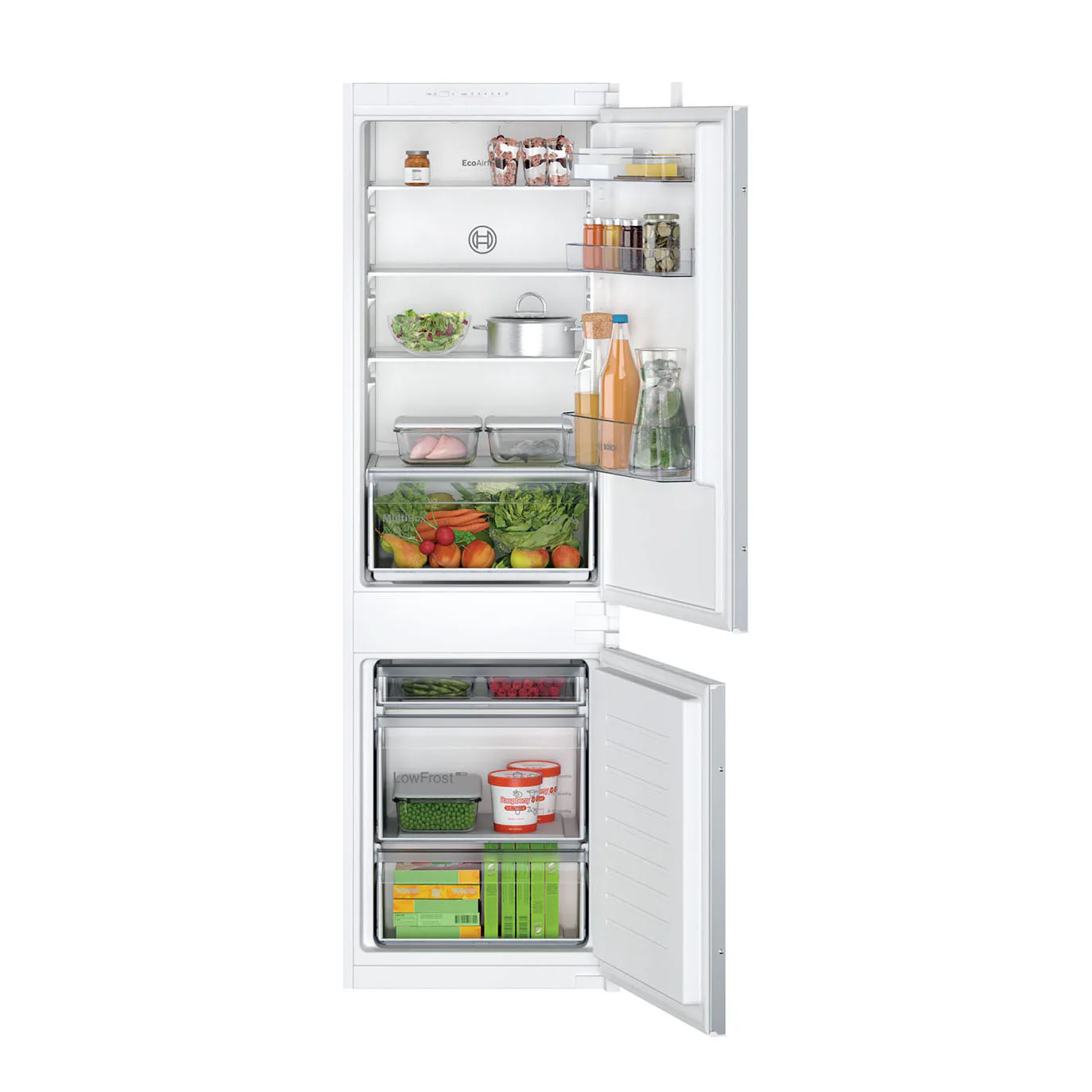 Kyl/Frys Bosch Serie 2 KIV86NSE0 Integrerad med Automatisk Avfrostning och LED-belysning