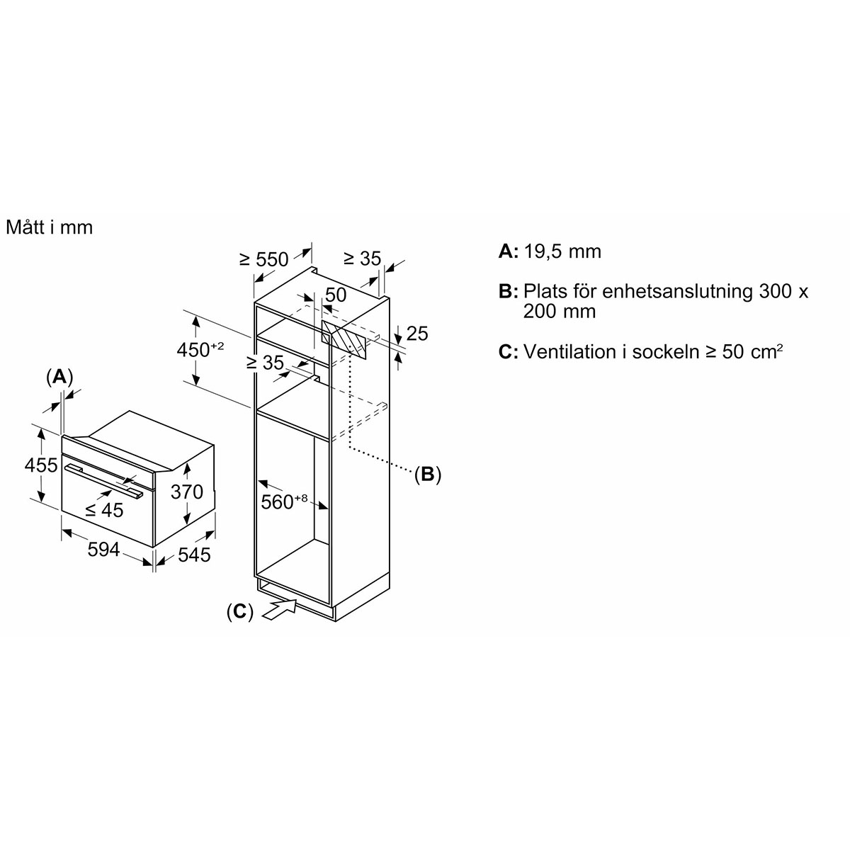 Inbyggnadsmikro Siemens iQ700 CE732GXB1