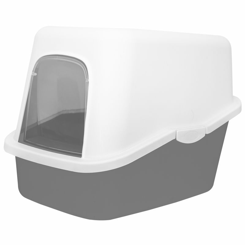 Kattlåda Dogman Clyde Svart Färg Grå