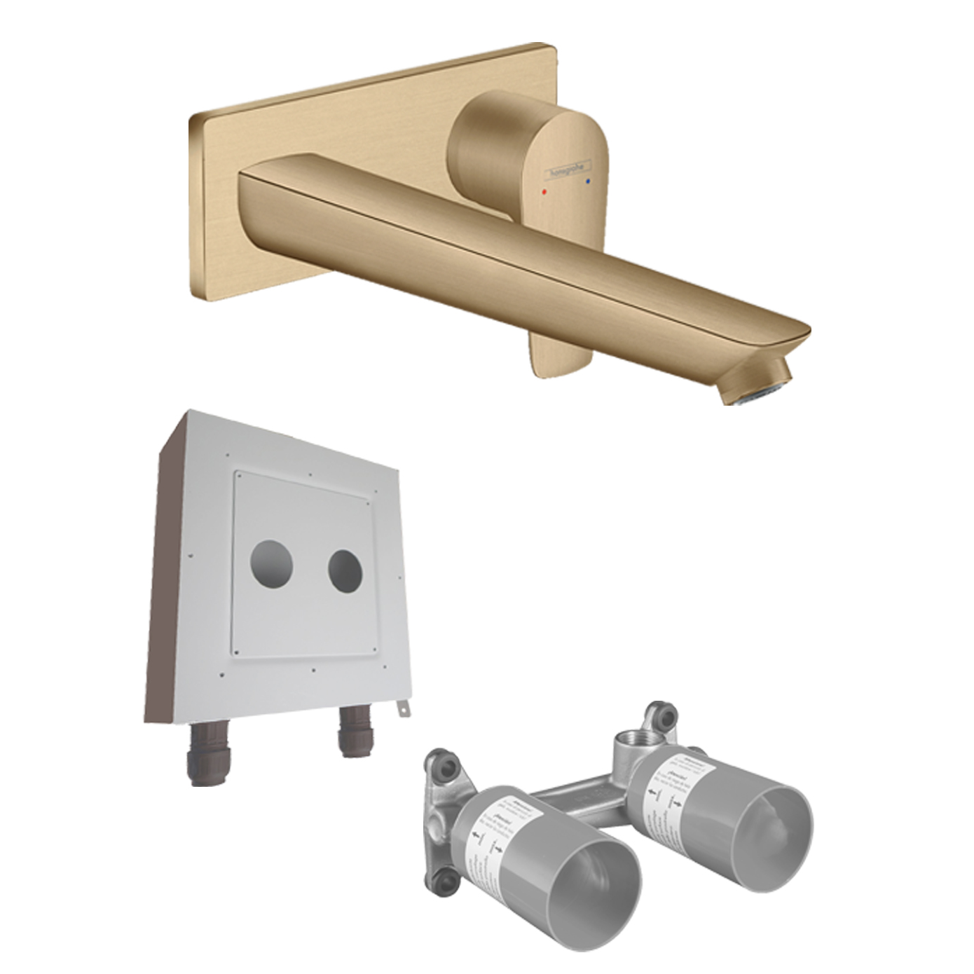 Tvättställsblandare Hansgrohe Talis E Inbyggnadspaket