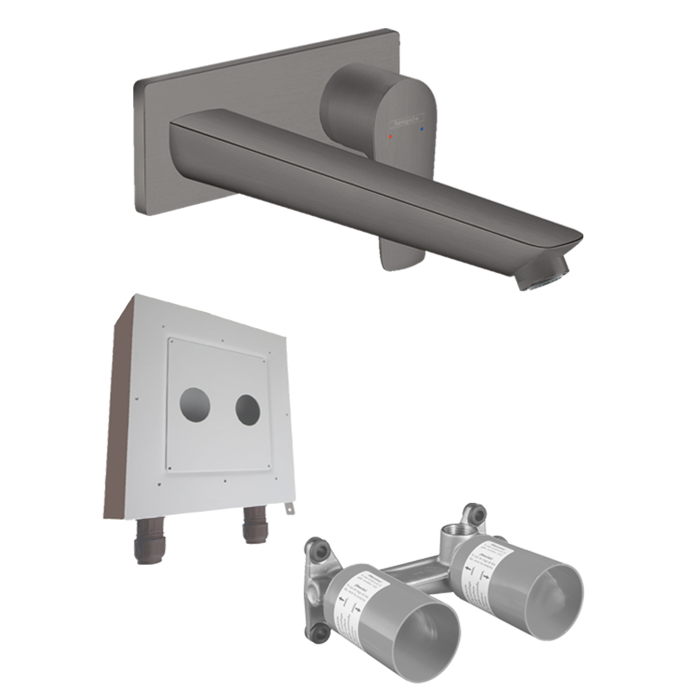 Tvättställsblandare Hansgrohe Talis E Inbyggnadspaket