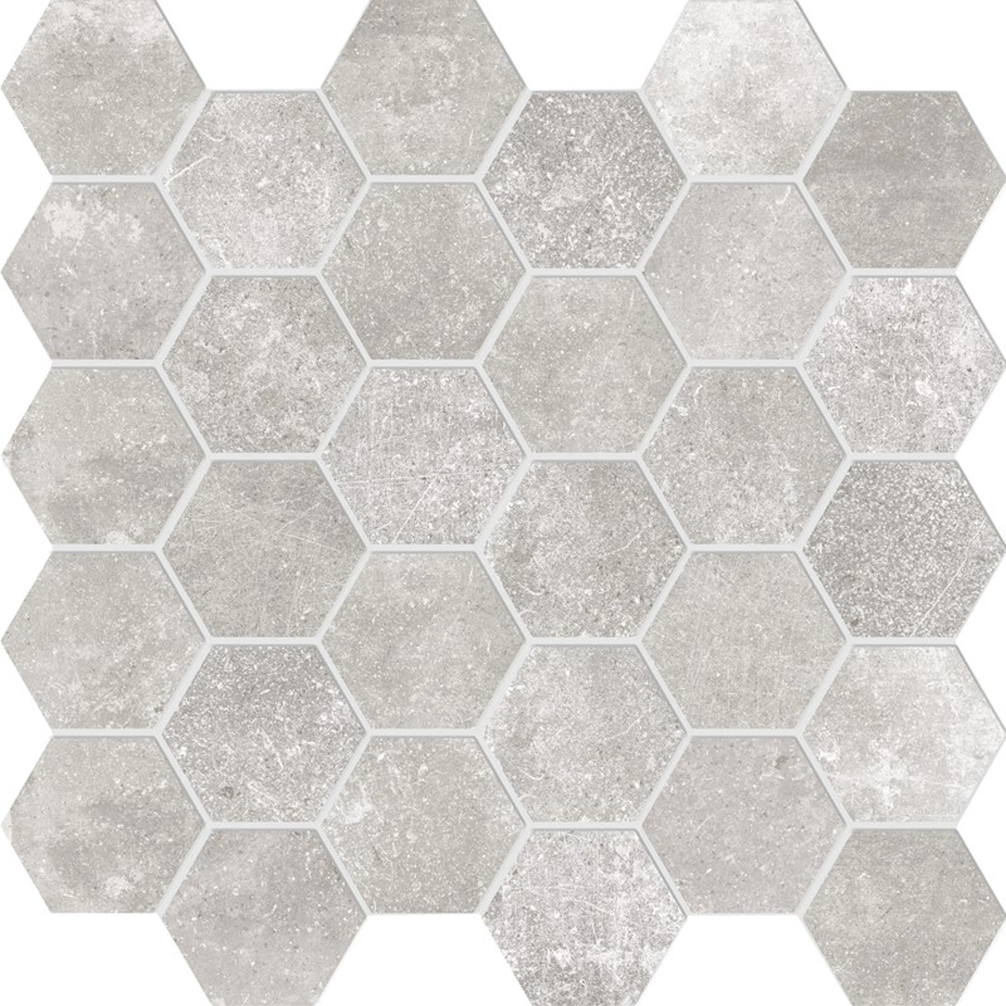 Klinker Konradssons Panarea Grey Grå Hexagon
