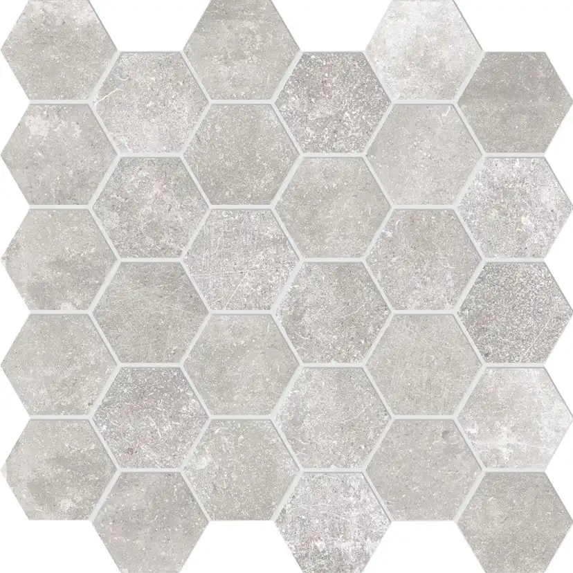 Klinker Konradssons Panarea Grey Grå Hexagon